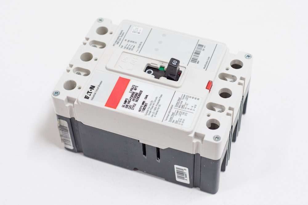 Eaton FD3100 Circuit Breaker,100A,3P,600VAC,FD - Image 1