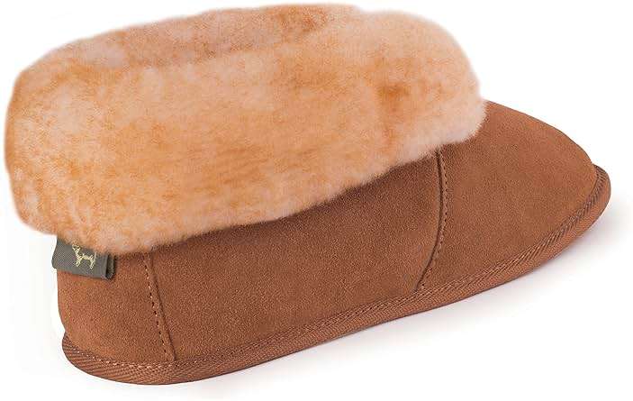 RJ's Fuzzies Men's Soft Sole Bootie Slipper - Image 6