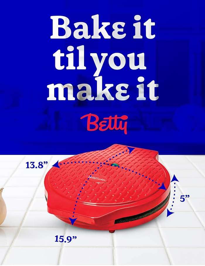 Betty Crocker Countertop Pizza Maker, 1440-Watt Pizza Maker Machine for Home, BC-2958CR - Image 3