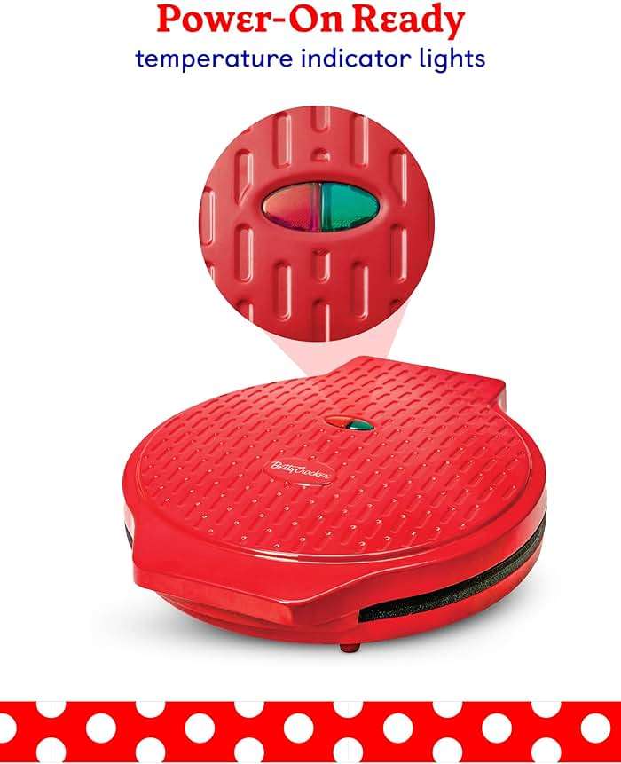 Betty Crocker Countertop Pizza Maker, 1440-Watt Pizza Maker Machine for Home, BC-2958CR - Image 6