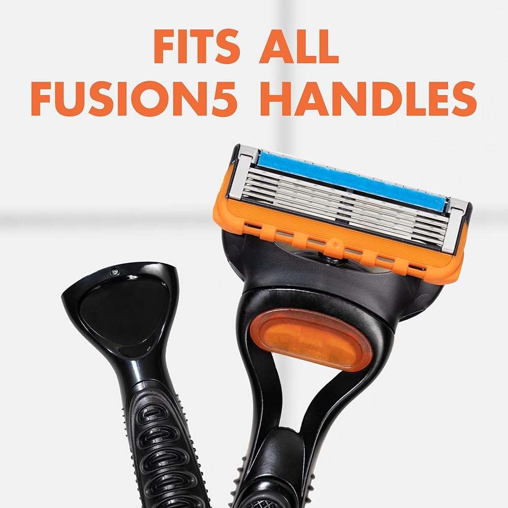 Gillette Fusion5 Razor Refills for Men, 4 Razor Blade Refills - Image 6