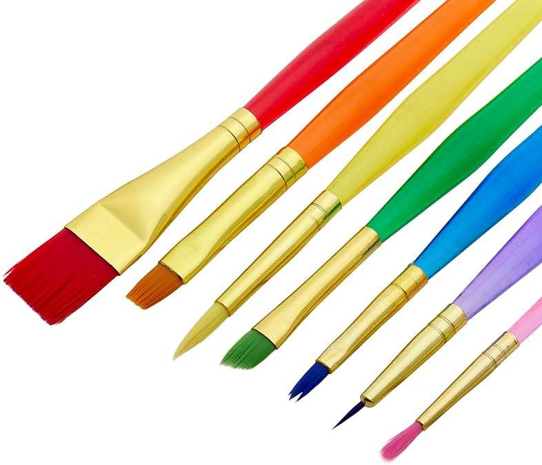 Cra-Z-Art Artist Brushes, Assorted Sizes Blist Carded, 7 Count - Image 4