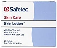 Safetec Skin Lotion .9 g 25 ct. box (36 boxes/case) - Product Image