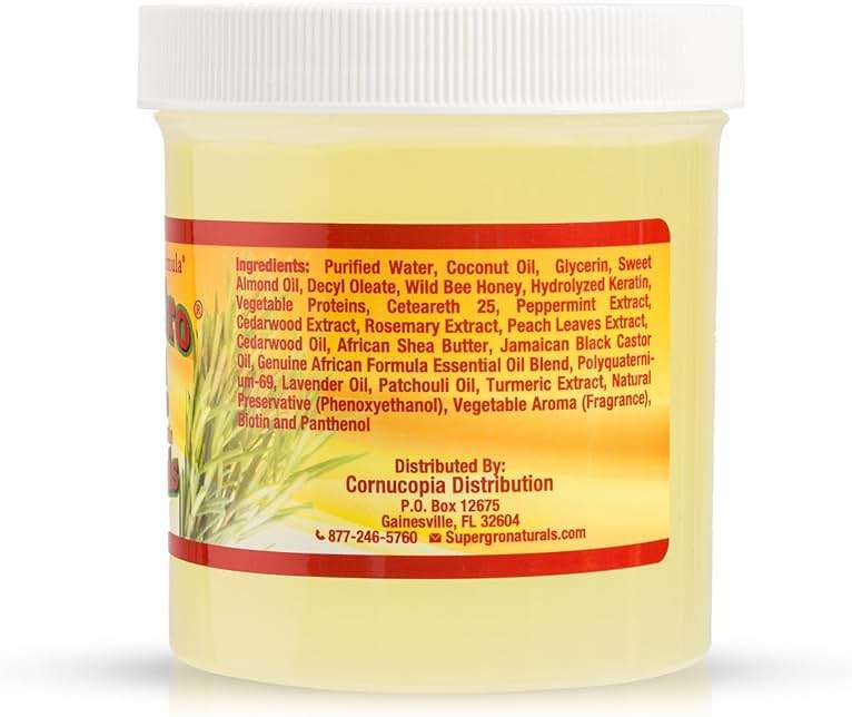 SuperGro Hair Gel with Extra Hold - For Braiding, Locking, Instant Edge Control, Twisting, Retwisting - Natural Grip Jam for Neat Shining - Braid, Loc Care Gel with Black Castor Oil - 16 oz - Image 2