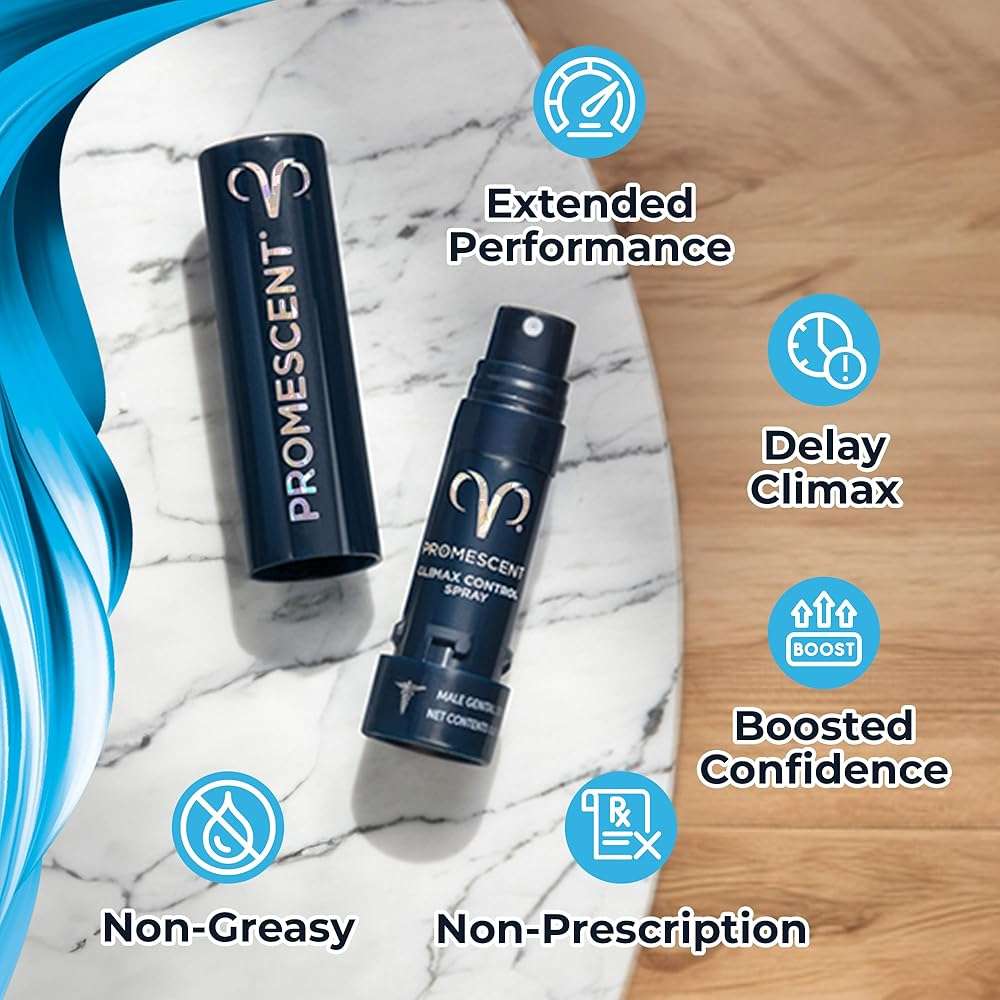 Promescent Desensitizing Delay Spray for Men Clinically Proven to Help You Last Longer in Bed - Better Maximized Sensation + Prolonged Climax for Him,7.4ml - Image 2