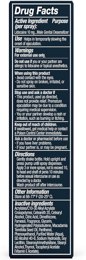 Promescent Desensitizing Delay Spray for Men Clinically Proven to Help You Last Longer in Bed - Better Maximized Sensation + Prolonged Climax for Him,7.4ml - Image 9