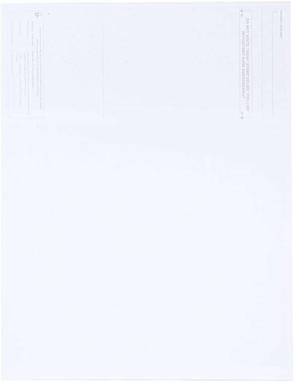 CheckOMatic Business Check Paper, Blank Computer Checks on Top, 100 Sheets | Diamond Blue, Compatible with QuickBooks, Laser/Inkjet Printers, Security Features, 24lb Paper, Business Payroll Checks - Image 6