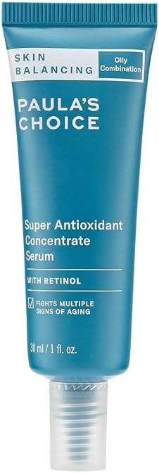 Paula's Choice SKIN BALANCING Antioxidant Concentrate Face Serum, Retinol & Vitamin C, Anti Aging, Anti Wrinkle & Large Pores, Oily Skin, 1 Fl Oz - Image 1