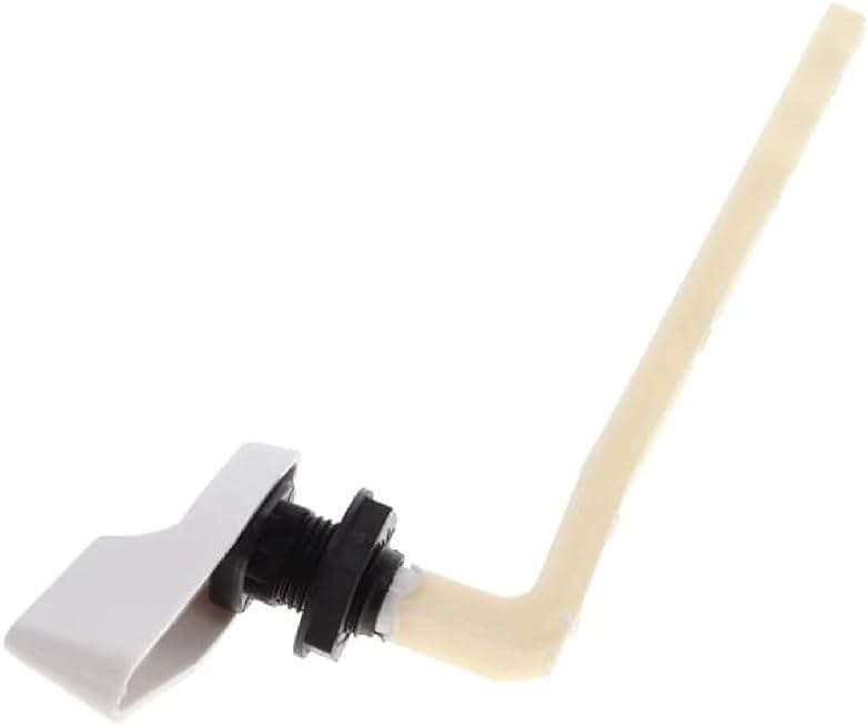 Mansfield 40 Left-Hand Front Mount Toilet Tank Lever - Compact 7-Inch ABS Arm - Fits Models 11, 21, 26, 160, 161, 165, 170, 171, 175, 180, 190 – White Plastic Handle - Image 6
