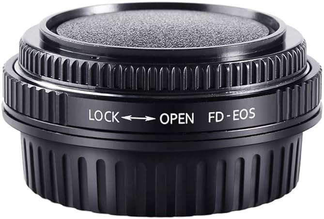K&F Concept Pro Lens Mount Adapter Compatible for Canon FD FL 35mm SLR Lens to Canon EOS (EF, EF-S) Camera, Compatible with Canon 1D, 1DS, Mark II, III, IV, Digital Rebel T5i, T4i, T3i, T3 - Image 9