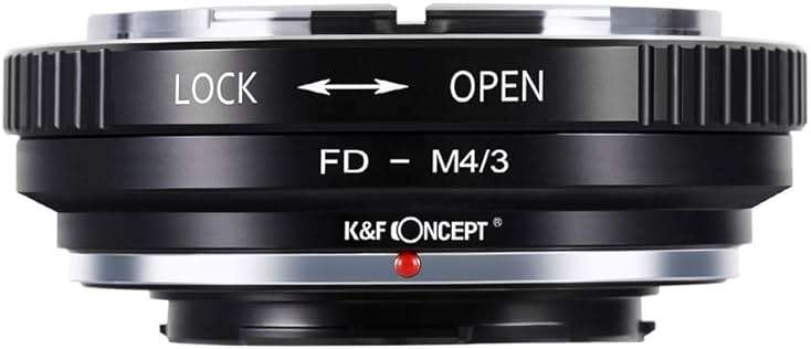 K&F Concept Lens Mount Adapter Ring Compatible with Canon FD Lens to Micro Four Thirds M4/3 Olympus Pen and Panasonic Lumix Cameras - Image 5