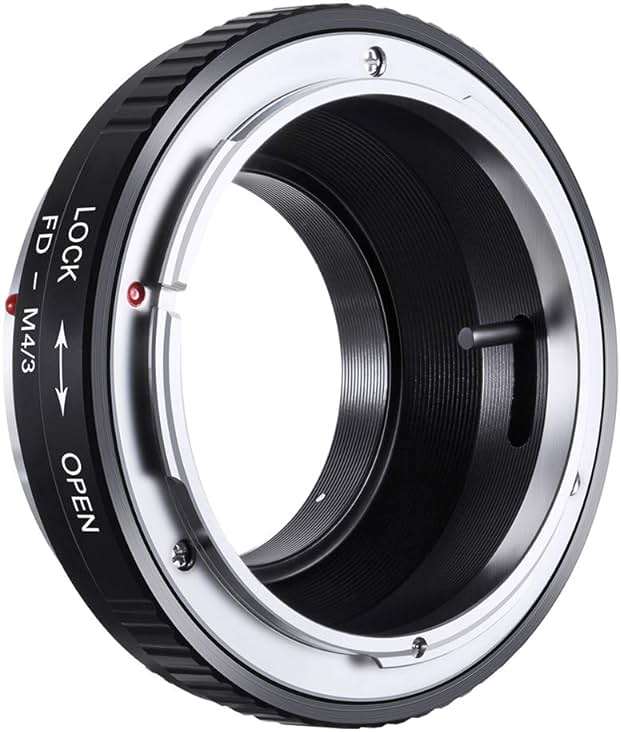 K&F Concept Lens Mount Adapter Ring Compatible with Canon FD Lens to Micro Four Thirds M4/3 Olympus Pen and Panasonic Lumix Cameras - Image 6