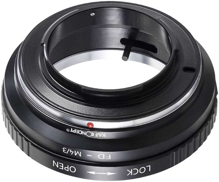 K&F Concept Lens Mount Adapter Ring Compatible with Canon FD Lens to Micro Four Thirds M4/3 Olympus Pen and Panasonic Lumix Cameras - Image 7