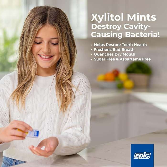 Epic 100% Xylitol Mints - Aspartame Free, Sugar Free - Cinnamon Flavored Mints, 1000 Pieces (Pack of 1) - Image 3