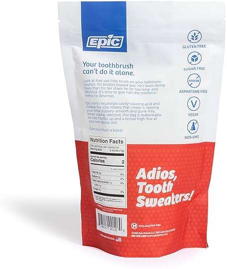 Epic 100% Xylitol Mints - Aspartame Free, Sugar Free - Cinnamon Flavored Mints, 1000 Pieces (Pack of 1) - Image 8