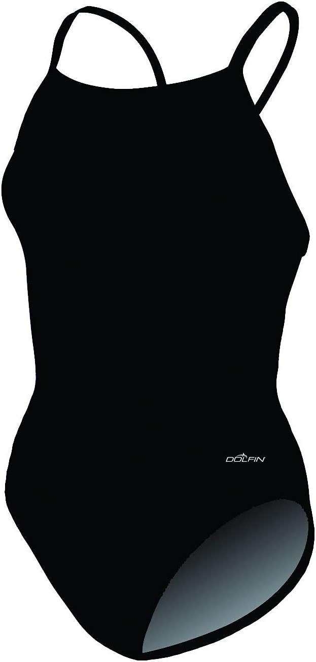 Dolfin XtraSleek Womens' One Piece Swimsuit - Atheltic V-Back, Competition Swimwear - Image 1