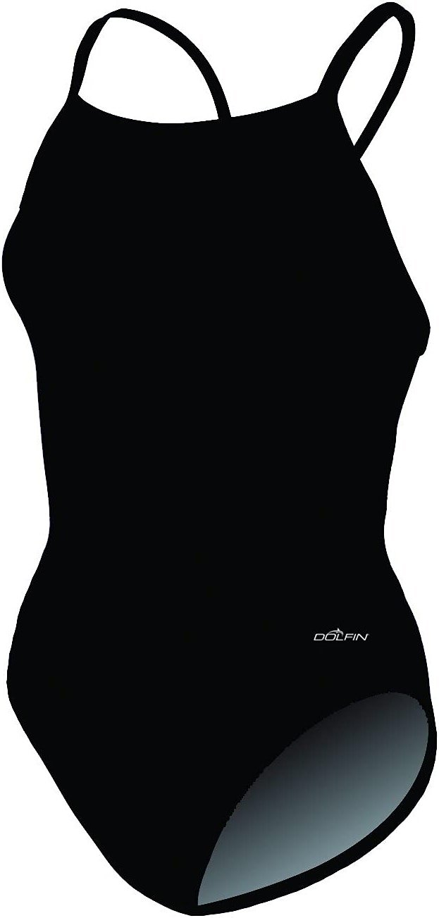 Dolfin XtraSleek Womens' One Piece Swimsuit - Atheltic V-Back, Competition Swimwear - Product Image