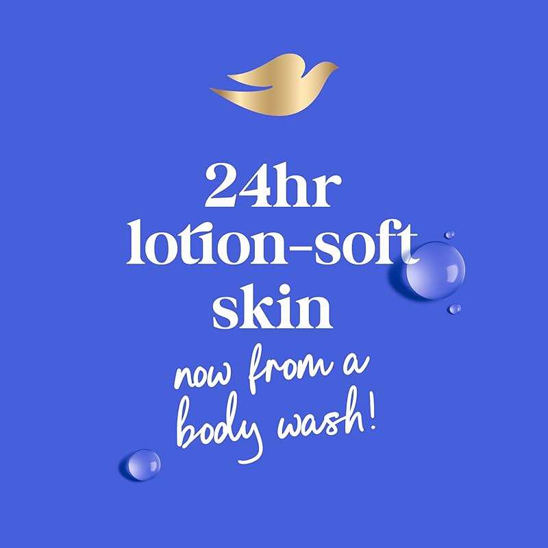 Dove Body Wash Deep Moisture for 24hr Lotion-Soft Skin Moisture Moisturizing Skin Cleanser with No Sulfates No Parabens 30.6 oz - Image 13