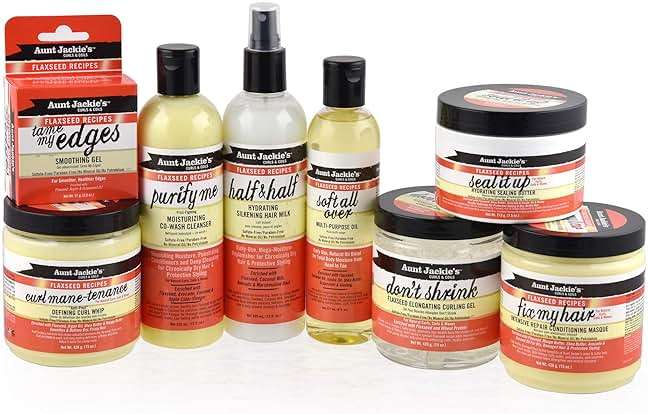 Aunt Jackie's Flaxseed Recipes Don't Shrink Elongating Hair Curling Gel for Natural Curls, Coils and Waves, Helps Prevent Dryness and Flaking, 15 oz - Image 10