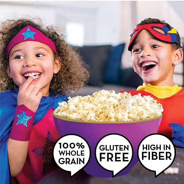 Jolly Time T Healthy Pop Microwave Popcorn, Low Fat Gluten Free Non-GMO (Healthy Pop 100's - Butter & Sea Salt, 1.2 Ounce (Pack of 4)) - Image 5
