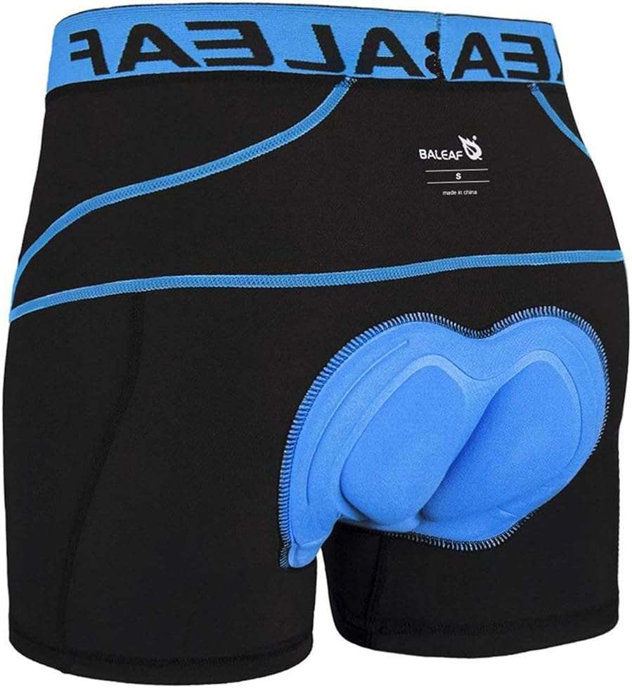 baleaf Men's 3D Padded Bike Shorts Cycling Underwear MTB Liner - Image 1