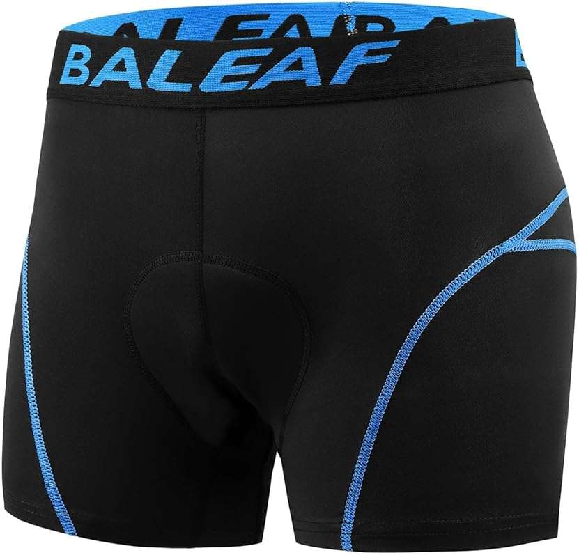 baleaf Men's 3D Padded Bike Shorts Cycling Underwear MTB Liner - Image 3
