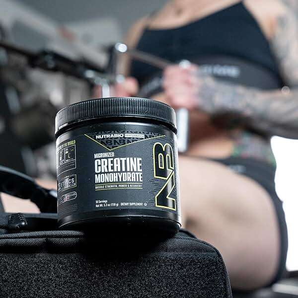 NutraBio Pure Micronized Creatine Monohydrate Powder Supplement, Unflavored, (150 g) - Supports Bulk Muscle Energy, Recovery, and Strength - HPLC Tested Creatine Powder Supplement for Men and Women - Image 7