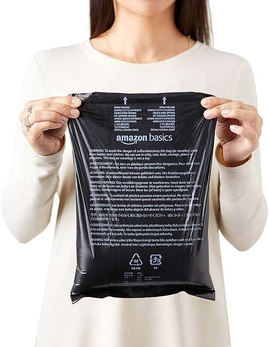 Amazon Basics Dog Poop Bags with Dispenser, 300 Count, Enhanced for Guaranteed Leakproof, Unscented, Includes Leash Clip - Image 3
