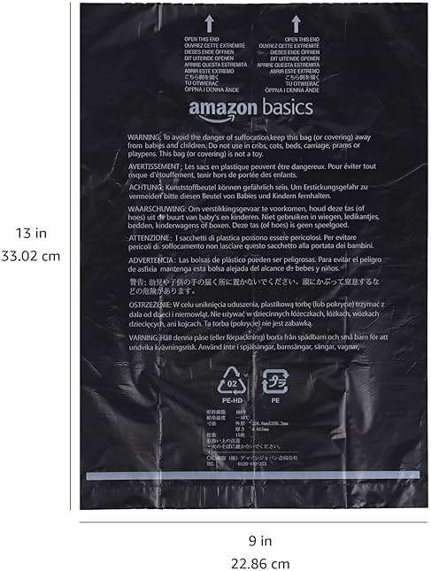 Amazon Basics Dog Poop Bags with Dispenser, 300 Count, Enhanced for Guaranteed Leakproof, Unscented, Includes Leash Clip - Image 4