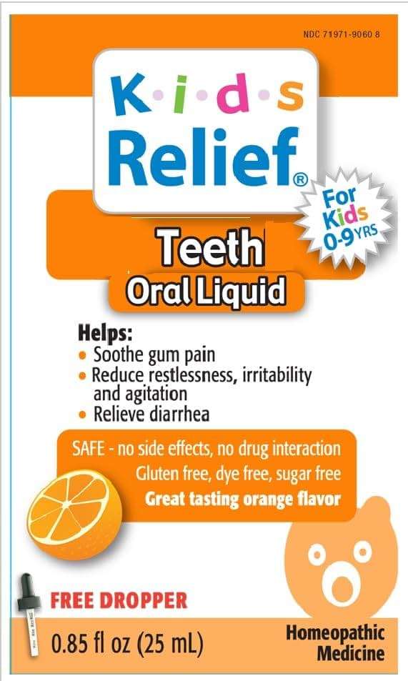 Kids Teething Oral Solution (Orange Flavour) (0.85oz) 25ml - Image 3