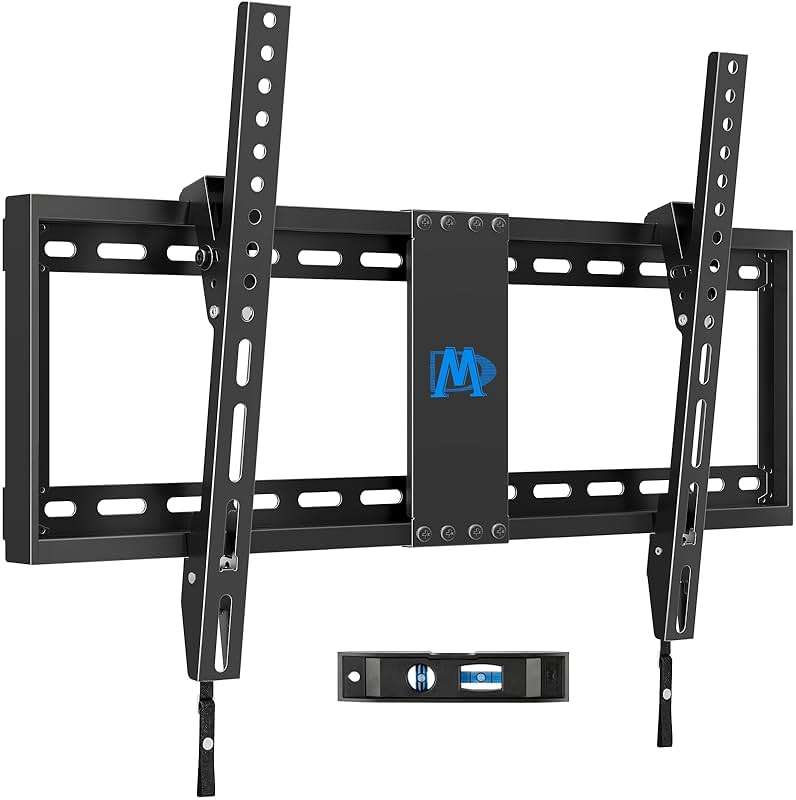 Mounting Dream TV Wall Mount for Most 37-75 Inch TVs, Universal Tilt TV Mount Fit 16", 18", 24" Stud with Loading Capacity 132lbs, Max Vesa 600 x 400mm, Low Profile Flat Wall Mount TV Bracket - Image 1