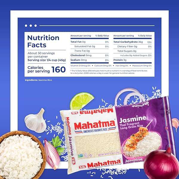 Mahatma Jasmine, 5lb Bag of Rice, Thai, Indian, or Cambodian Fragrant Flavored Rice, Stovetop or Microwave - Image 2
