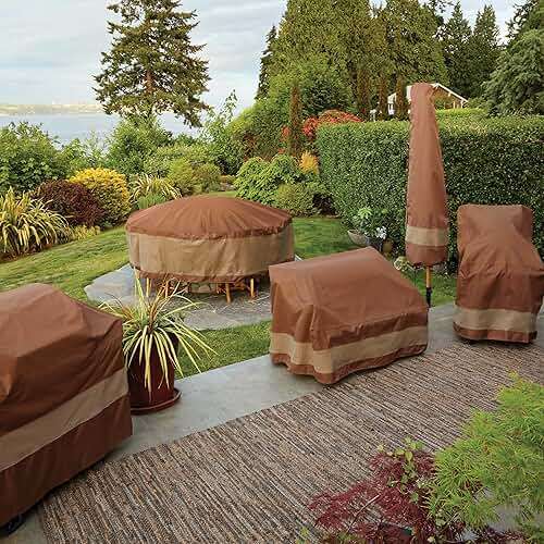 DUCKCOVERS Ultimate Waterproof Patio Sofa Cover, Outdoor Couch Cover with All Weather Protection, Patio Furniture Covers with Attachment Strap, 77W x 35D x 35H inch, Outdoor Sofa Cover - Image 2