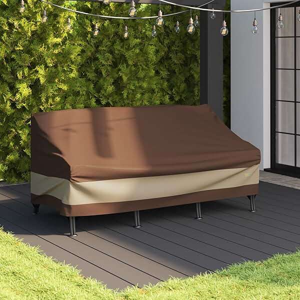 DUCKCOVERS Ultimate Waterproof Patio Sofa Cover, Outdoor Couch Cover with All Weather Protection, Patio Furniture Covers with Attachment Strap, 77W x 35D x 35H inch, Outdoor Sofa Cover - Image 8