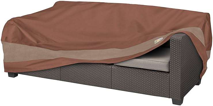 DUCKCOVERS Ultimate Waterproof Patio Sofa Cover, Outdoor Couch Cover with All Weather Protection, Patio Furniture Covers with Attachment Strap, 77W x 35D x 35H inch, Outdoor Sofa Cover - Image 10