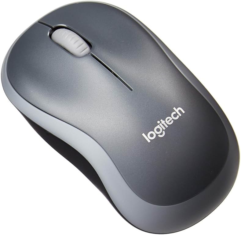 Logitech Wireless Mouse M185 (Swift Grey) - Product Image