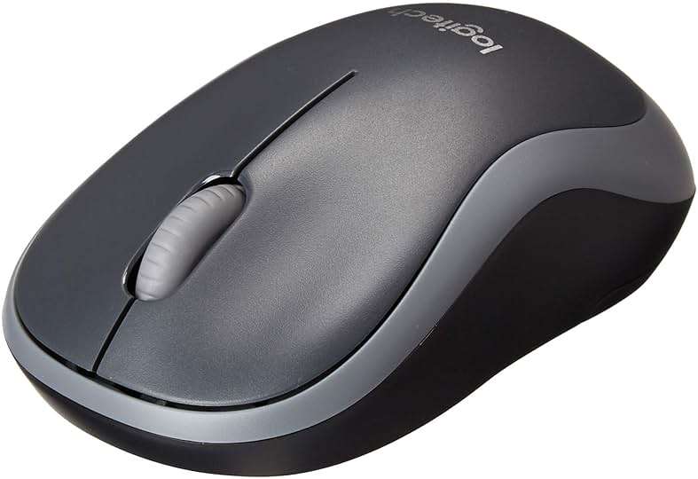 Logitech Wireless Mouse M185 (Swift Grey) - Image 2