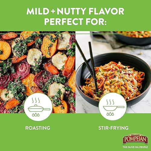 Pompeian 100% Avocado Oil Cooking Spray, Mildly Nutty Flavor, No Propellant, 5 Fl Oz - Image 4