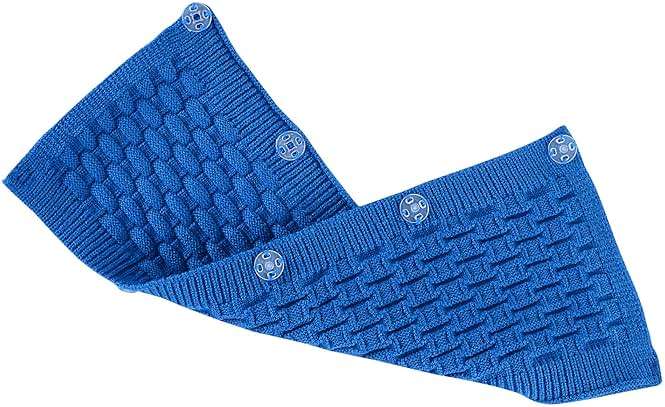 Geekria Knit Fabric Headband Cover Compatible with Sony WH-1000XM6/XM5/XM4 Headphones, Head Cushion Pad Protector, Replacement Repair Part, Easy DIY Installation (Ocean Blue) - Image 2