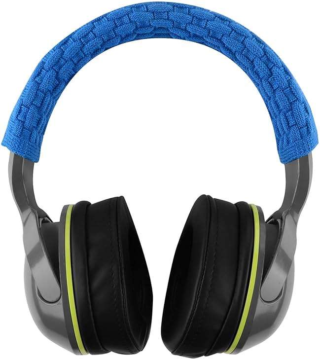 Geekria Knit Fabric Headband Cover Compatible with Sony WH-1000XM6/XM5/XM4 Headphones, Head Cushion Pad Protector, Replacement Repair Part, Easy DIY Installation (Ocean Blue) - Image 4