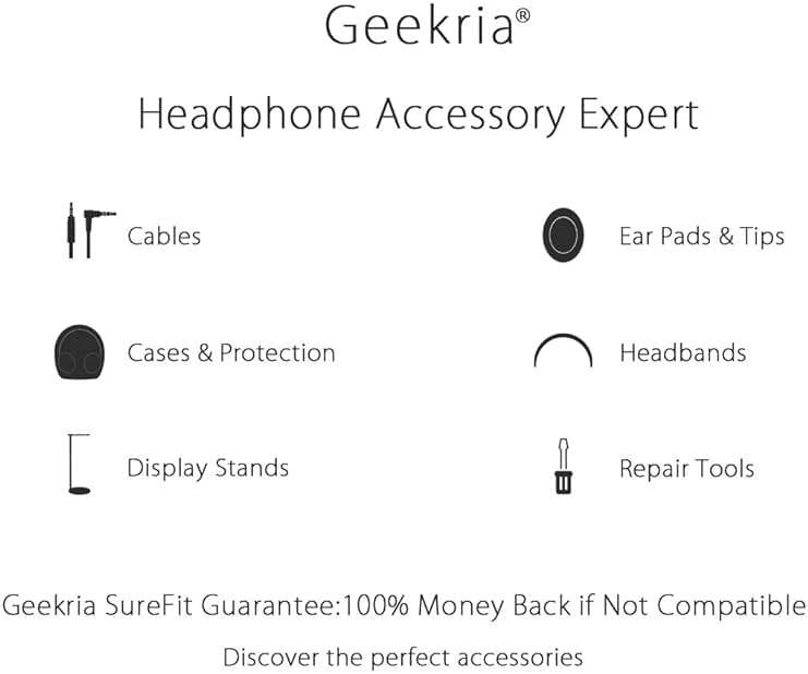 Geekria Knit Fabric Headband Cover Compatible with Sony WH-1000XM6/XM5/XM4 Headphones, Head Cushion Pad Protector, Replacement Repair Part, Easy DIY Installation (Ocean Blue) - Image 7