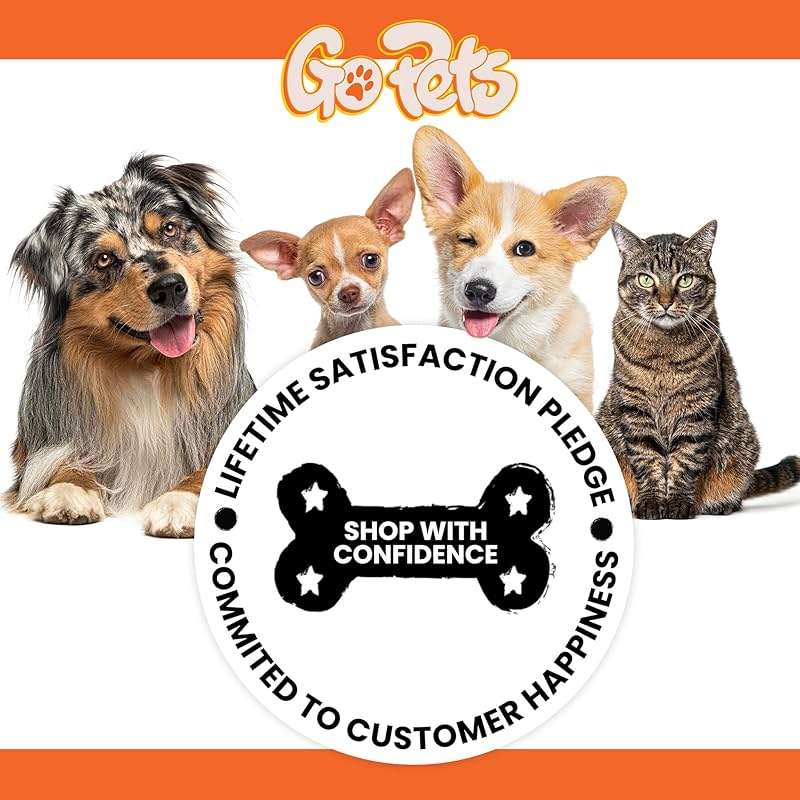 GoPets 2-in-1 Dematting Comb for Dogs, Pet Grooming Rake, Double-Sided Dog Brush for Shedding, Deshedding Brush for Cats, Undercoat Mat Dematting Tool for Long Haired Cats, Grooming Matting Hair - Image 6