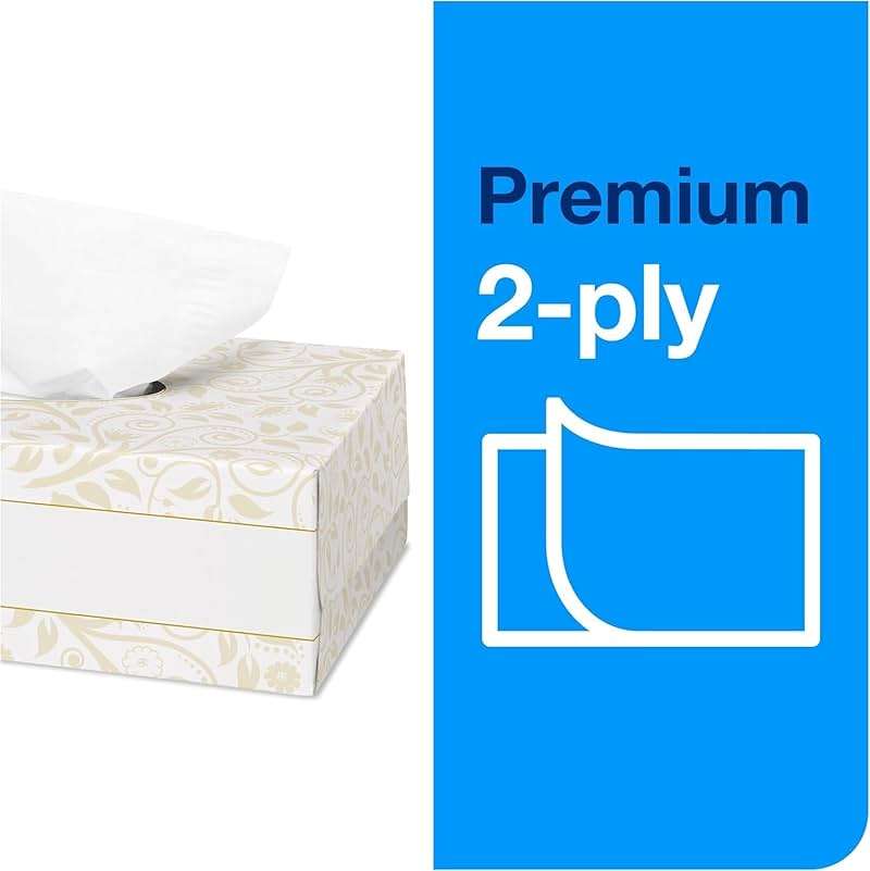 Tork Advanced Facial Tissue White Soft, Gentle 2-Ply, F1 Dispenser Compatible 30 Boxes x 100 Tissues (TF6810) - Image 4