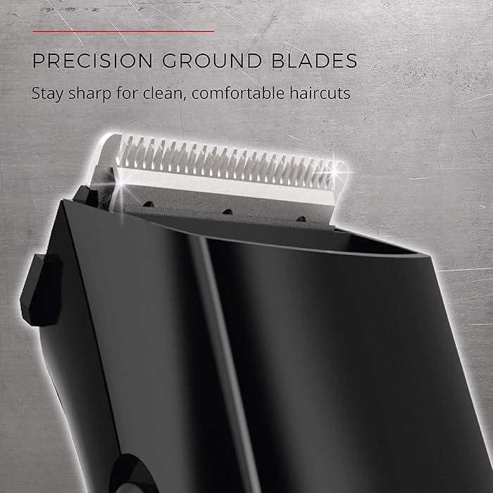 Remington Vacuum Hair Clippers for Men, Mess-Free Haircut & Beard Trimmer Kit with Hair Collection Chamber, Dual Motor Power, 18-Piece Grooming Set - Image 5