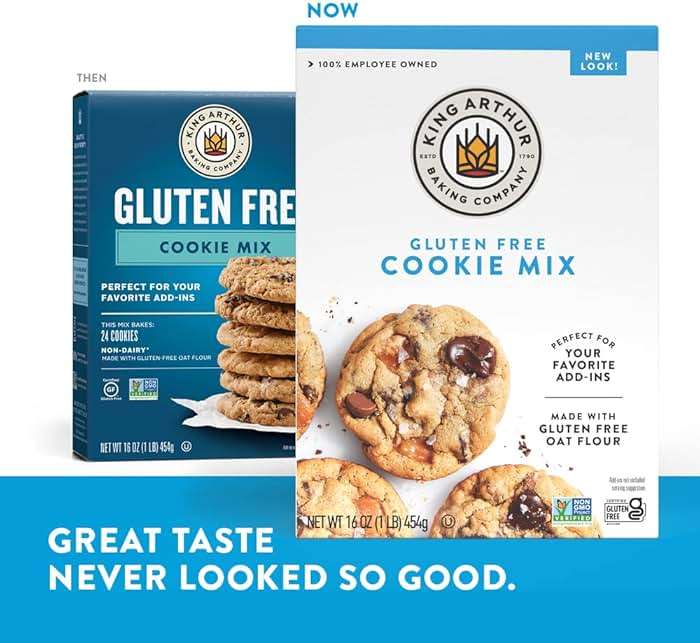 King Arthur Gluten-Free Cookie Mix, Non-GMO Project Verified, Certified Kosher, Non-Dairy, 16 Oz - Image 5