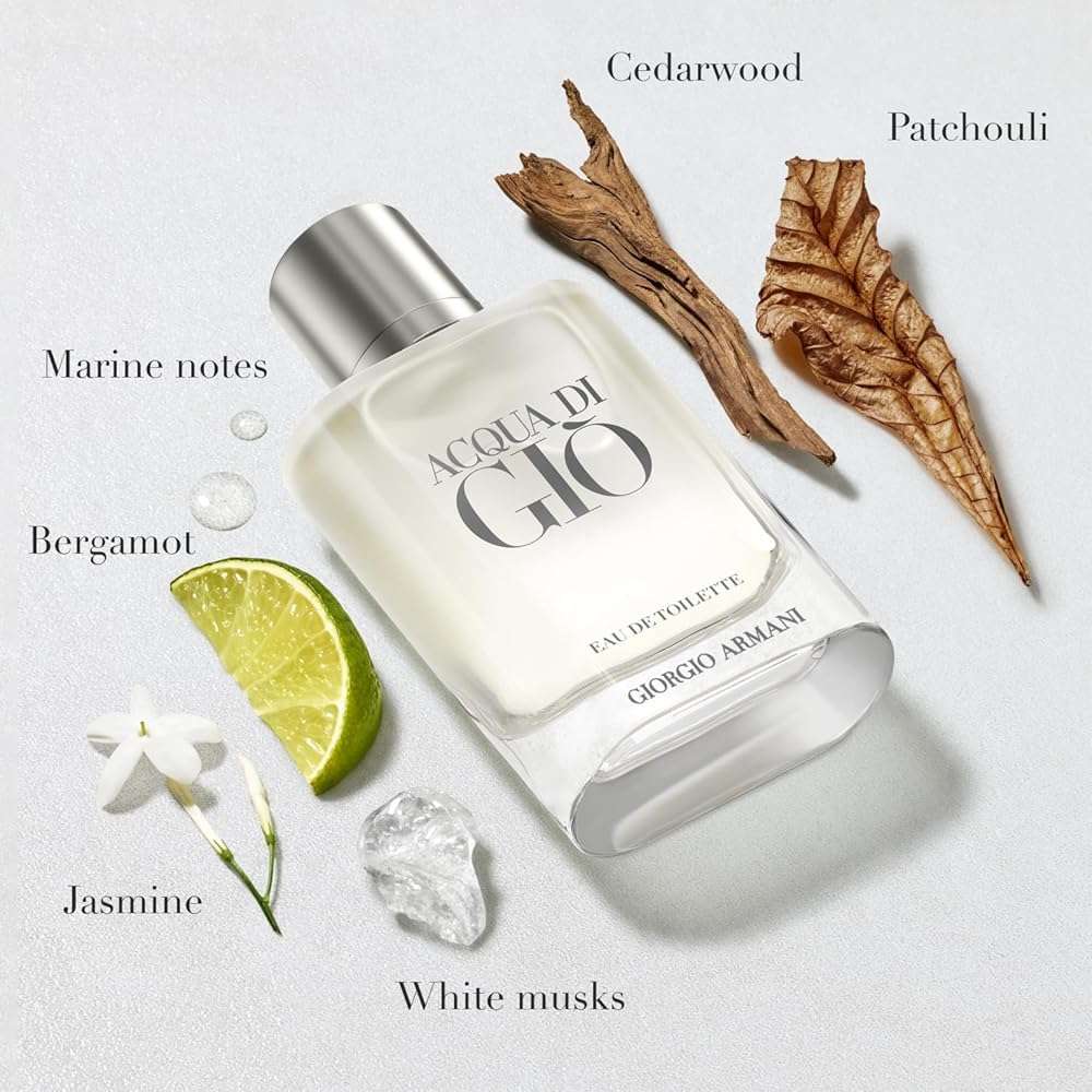 Armani Beauty - Acqua di Giò - Eau de Toilette - Cologne for Men - Long Lasting Fragrance with Bergamot notes, Jasmine, White Musks, Patchouli & Cedarwood - Image 2