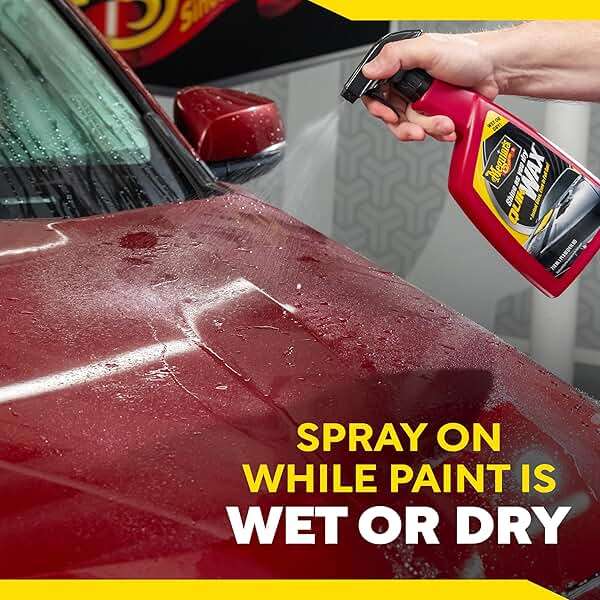 Meguiar’s Quik Wax, Spray Wax, Spray On Car Wax For Protection, Enhances Shine; Use On Exterior Paint And Clear Coat On Cars, Trucks & Suvs; Apply On Wet Or Dry Paint, Even In Direct Sunlight - 24 Oz - Image 7