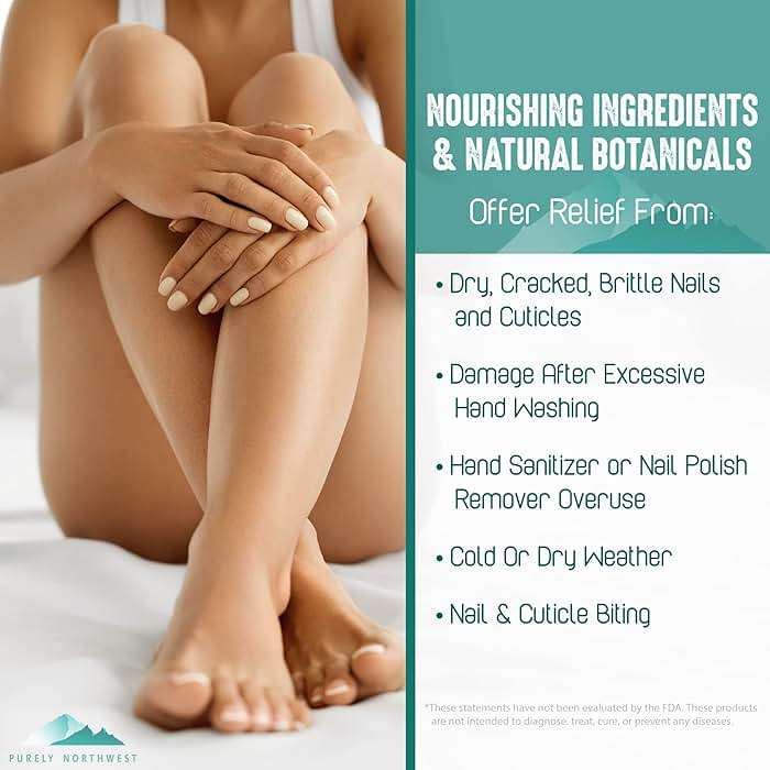 Toenail Fungus Extra Strength Solution-Thick Discolored Nail Repair, Ingrown Nails, Dry Cracked Nails & Cuticles-All Natural with Tea Tree & Oregano Oil: by Purely Northwest USA 1oz - Image 5