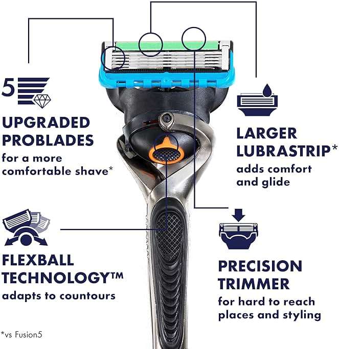 Gillette ProGlide Razor for Men, Handle + 1 Blade Refill - Image 2