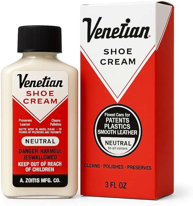 Venetian Shoe Cream, 3 Ounces, Neutral - Image 1